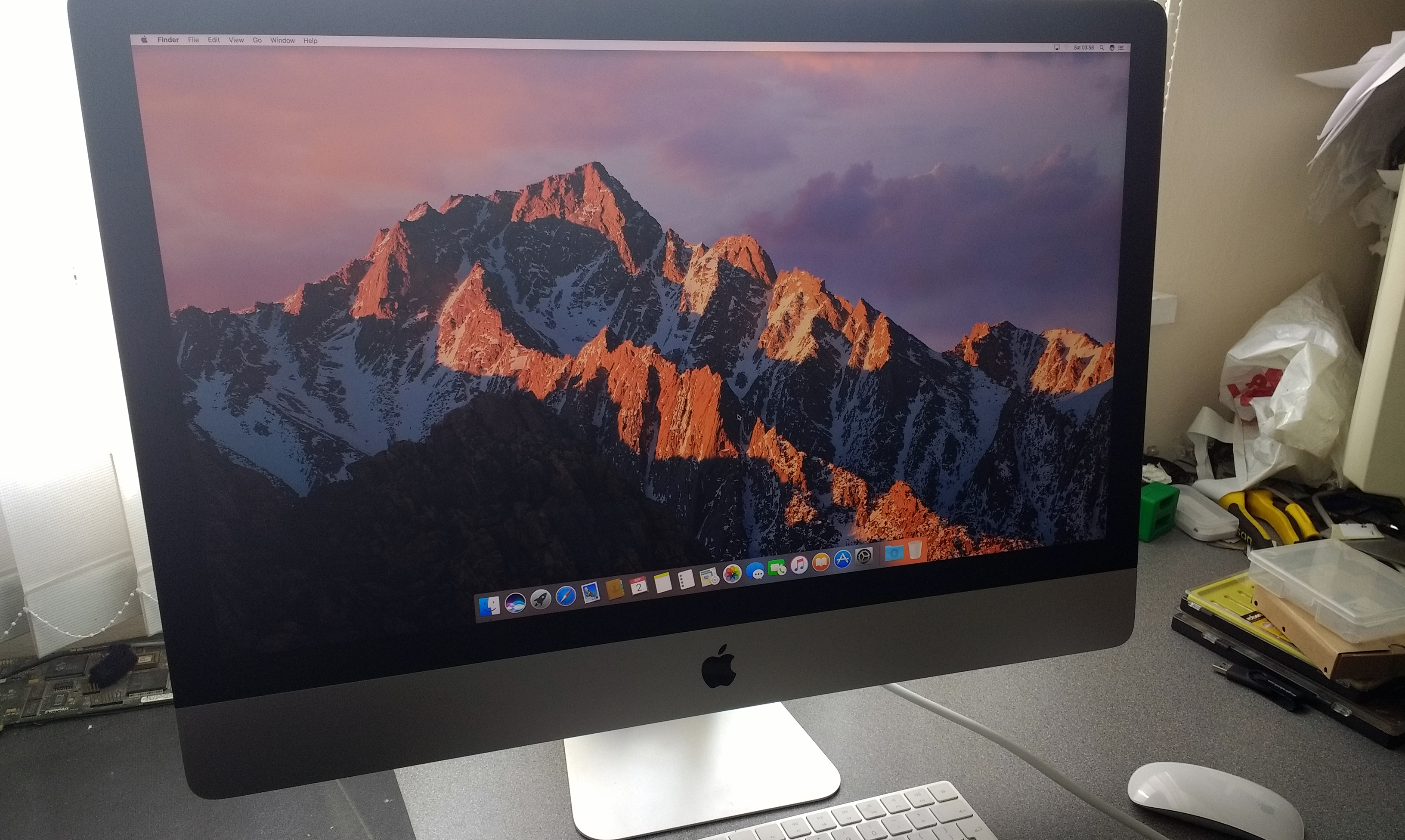imac repair we repaired this customers imac this is an imac we fixed at mac masters in stevenage
