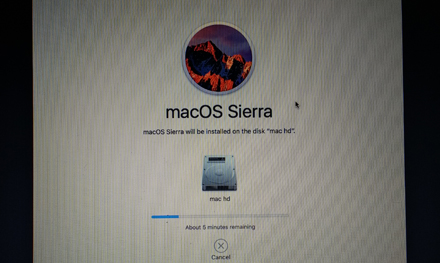 image of an apple mac operating system macos installation and version upgrade letchworth